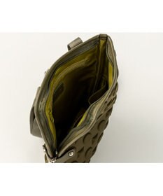 MIYABIYA 【撥水加工】La quoh with kirakaracho 南蛮七宝エンボスボンディング B5ショルダー