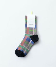 TRICOTE CHECK LINK SOCKS／チェックリンクソックス