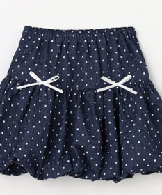 ANY KIDS 【洗濯機可能】バルーン ドットスカート