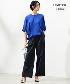 ICB L 【WEB限定・洗える】Ly.COハイゲージ ドルマンスリーブプルオーバー