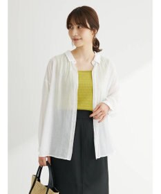 Green Parks インド綿　柔らかボイルシャツ