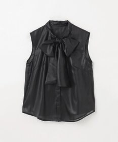 GRACE CONTINENTAL チンツボウタイノースリーブブラウス
