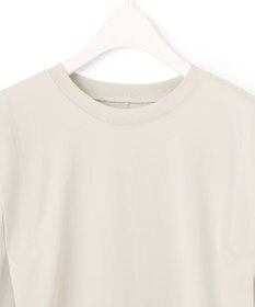 ICB L 【接触冷感・UVケア・洗える】コンフォートプレーティング デザインカットソー