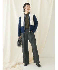 CRAFT STANDARD BOUTIQUE センタープレスチェックパンツ