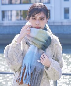 Tiaclasse 【洗える】ケーブルミックス編みニットトップス