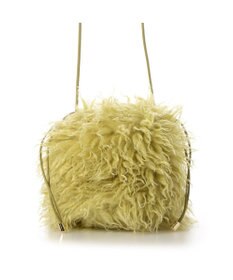 UNBILLION カシュカシュ cachecache / ウェーブファー巾着ショルダー