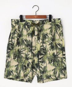 JOSEPH ABBOUD MOUNTAIN 【速乾/軽量/ストレッチ】ライトスラブボタニカルプリント  イージーショーツ