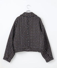 #Newans ツイードブルゾン