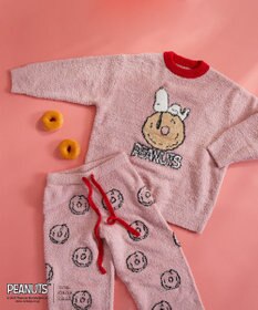 une nana cool 【スヌーピー】PEANUTS × une nana cool プルオーバー＆ロングパンツセット SNOOPY