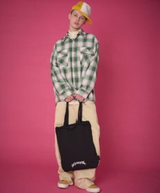 WEGO 【ユニセックス着用ITEM】2WAYトートバッグ