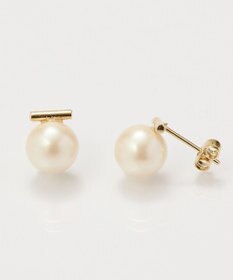 Phoebe 【金属アレルギー対応】パワーストーンバーピアス　パール