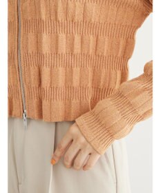 Green Parks ・ＡＮＤ　ＳＥＡＲＣＨ　ラメランダムリブカーディガン