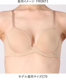 WACOAL ブラジャー サイズや体型特徴に合わせた設計 背中に段差がつきにくい アウターにひびきにくい レディース BXC410 /ワコール