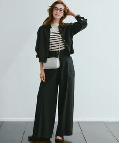 23区 ファスナー キルティング ショルダーバッグ