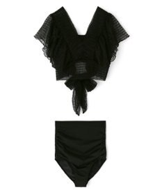 San-ai Resort（三愛水着楽園） フリルスリーブノンワイヤービキニ　9M　【San-ai Resort（サンアイリゾート）】