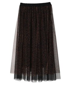 Green Parks ＳＥＴ２点　リバーシブルチュールスカート＋ペチスカート