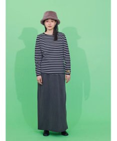 AMERICAN HOLIC ピグメント加工タイトカットスカート