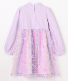ANY KIDS フラワーチュール ドッキングワンピース