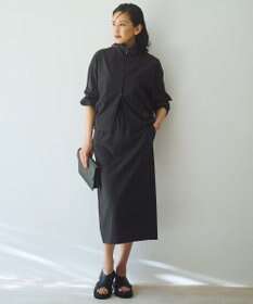 ICB L 【接触冷感・UVカット・防シワ・洗える】 アトラストリコット スカート