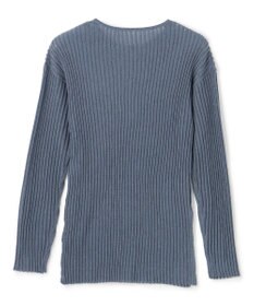 uncrave シアーストライプニット クルーネックトップス