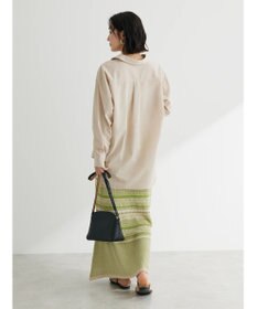 Green Parks 綿麻混レギュラーシャツ