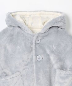 組曲 KIDS 【90㎝】あったかリバーシブルマント