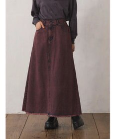 Green Parks ・ＳＵＧＡＲ　ＳＰＯＯＮ　カラーデニムスカート