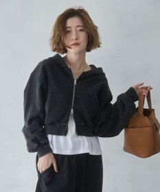 WEGO ショートZIPパーカー