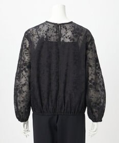 23区 L 【R(アール)】エンブロイダリーフラワー ブラウス