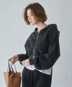 WEGO ショートZIPパーカー