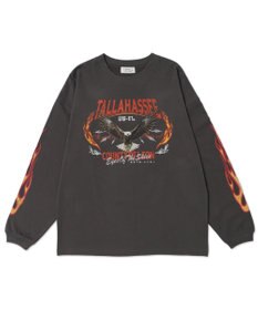 WEGO 【ユニセックス着用ITEM/MLサイズ展開】ヴィンテージライクグラフィックT（LS）