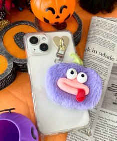 WEGO ミニぺろりんパンプキンモンスターぬいぐるみキーホルダー