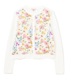 TOCCA 【大人百花掲載】【洗える】BOTANICAL GARDEN PARTY KNIT CARDIGAN カーディガン
