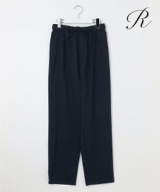 23区 【R(アール)】クリスピーリネンストレッチ パンツ