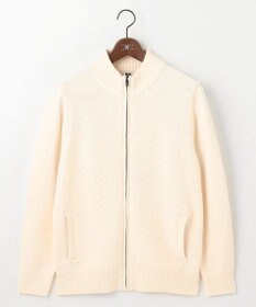 JOSEPH ABBOUD 【25SS・洗える】バルキーニット ブルゾン