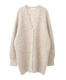 Green Parks ブークレーＶネックミディ丈カーディガン