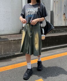 WEGO ヴィンテージウォッシュショートT