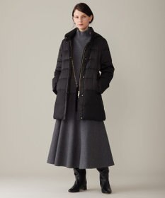 自由区 S 【洗える】ウールミラノハイネック ニット