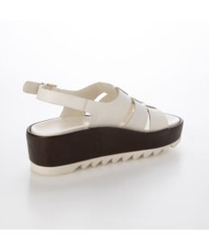 MODE ET JACOMO <MODE ET JACOMO>厚底グルカデザインウエッジサンダル