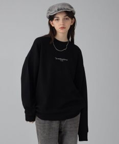 WEGO 【ユニセックス着用ITEM/2点SET/MLサイズ展開】アクセ付きフォトグラフィックプルオーバー