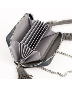 UNBILLION ペルケ perche / マルチスタッズジャバラチャームウォレットショルダー