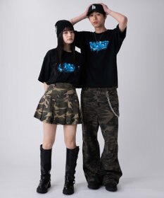 WEGO 【ユニセックス着用ITEM/XSSMLXLサイズ展開】アソートグラフィックBIG　T（SS）