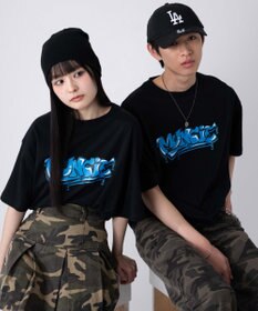 WEGO 【ユニセックス着用ITEM/XSSMLXLサイズ展開】アソートグラフィックBIG　T（SS）