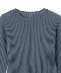 uncrave シアーストライプニット クルーネックトップス