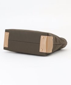 LA BAGAGERIE ツイルナイロン×エナメル 2WAYトートバッグ Mサイズ