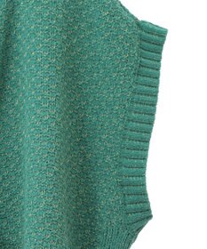 CRAFT STANDARD BOUTIQUE キナリノコラボ/洗える2wayモールニットベスト/24AW