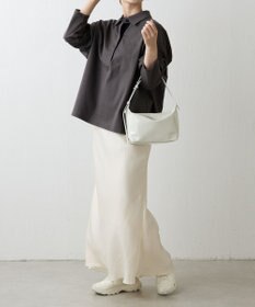 russet エナメルワンショルダーバッグ(CE-1635)