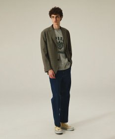 J.PRESS MEN 【J.PRESS ORIGINALS】【UNISEX】Wool Polyester Gunclub Check 3B Jacket / Baggy-Fit