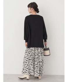 earth music&ecology サイドスリットルーズチュニック