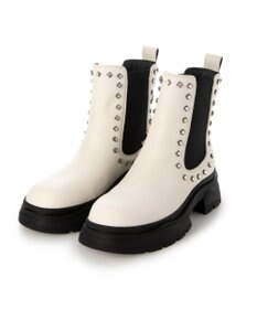 MODE ET JACOMO <carino>サイドゴアビジューショートブーツ